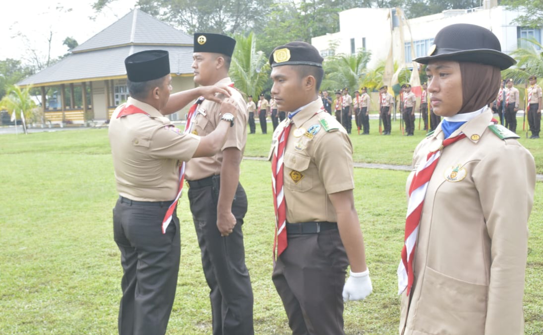 Buka Perkemahan Pramuka SWK di Cadika Deliserdang, Ini Pesan Pangdam I BB