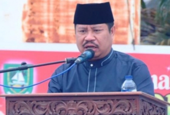 H Bona Sanjung Tinggi Bupati Bengkalis 