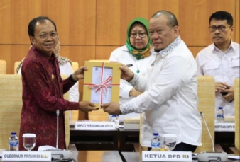 Asa Masuk ke Prolegnas 2020, RUU Provinsi Bali Diserahkan ke DPR RI dan DPD RI