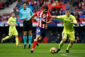 Diego Costa Jadi Tumbal Kemenangan Atletico Madrid