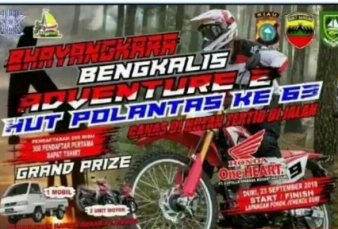 Besok, Ratusan Pembalap Ramaikan Bhayangkara Bengkalis Adventure 2 di Duri