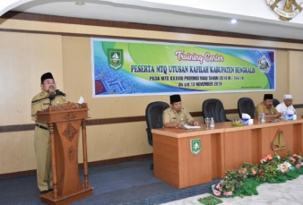 Demi Kualifikasi Kafilah, Pemkab Bengkalis Genjot Pelatihan Terpusat 55 Peserta