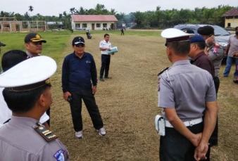 Sukiman Tinjau Lokasi Tempat Kunjungan Jokowi