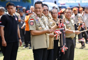 Di Pantai Selatan Jawa, Mensos Canangkan Kawasan Siap Siaga