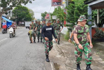 Kodim 0302/Inhu Peduli Sampah