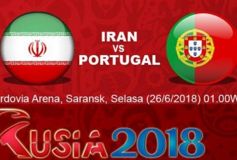 Preview Iran vs Portugal: Laga Hidup Mati !!