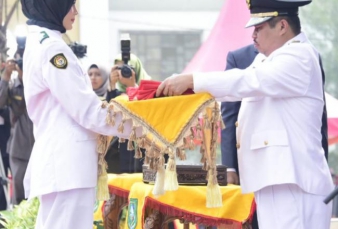 Khidmat, Upacara Peringatan Detik Detik Proklamasi 74 2019 di Bengkalis 