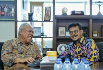 Dua Menteri Bersua, Bahas Infrastruktur Pertanian