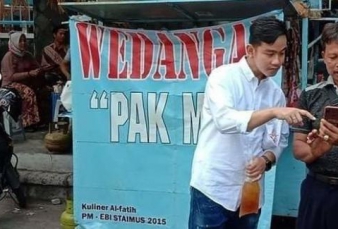 Gibran Beli Es Teh di PKL, Mantan Menteri Susi Ikut Komentar