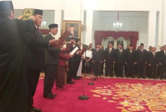 Firli Bahuri cs Resmi Pimpin KPK