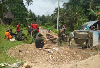 Satgas TMMD Tinjau Sasaran