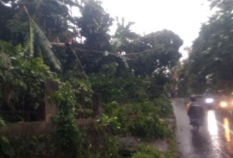 Hujan Es dan Puting Beliung Melanda Banyumas