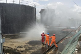 Tingkatkan Kewaspadaan Menjelang Idul Fitri Pertamina EP Lirik Gelar Fire Drill