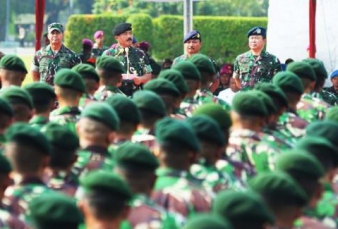 51 Perwira Tinggi TNI Naik Pangkat