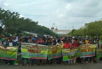 Petani Kalikapuk Tambusai Minta Pemkab dan DPRD Rohul Segera Turun Tangan