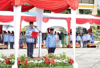 Gubernur Syamsuar Pimpin Upacara Hari Sumpah Pemuda ke 91 Tahun 2019