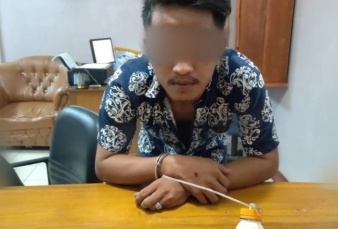 Saat Berhenti di Pasar Sidomulyo, Polisi Ringkus Kurir Sabu