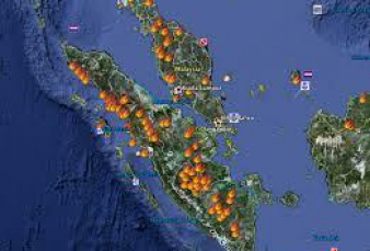 Ada Titik Api Muncul di Riau