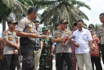 Polres Siak Antisipasi Kebakaran Lahan