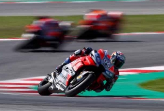 Kecelakaan Lorenzo Warnai Gelar Dovizioso di MotoGP San Marino