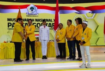 Munas Golkar Ditutup, Airlangga Terima Kasih pada Bamsoet