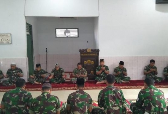 Kodim 0302/Inhu Gelar Doa Bersama