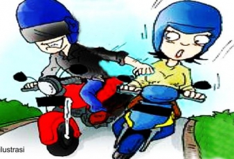 Pengendara Motor di Depok Remas Payudara Perempuan