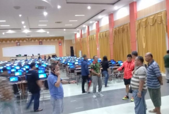 Persiapan Tes CPNS Kemenhan RI dan Pemkab Inhu Sudah 100 Persen