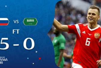 Start Sempurna Timnas Rusia di Piala Dunia 2018