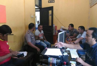 Preman Pasar Bangkinang Dicokok Polisi 