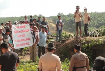 Wakil Ketua DPRD Riau Diusir saat Eksekusi Lahan di Pelalawan