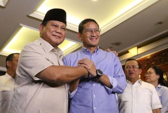 Prabowo Lihat Sandiaga Uno Berpeluang Jadi Capres 2024