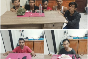 Pesta Sabu di Siak, 7 Pemakai dan Pengedar Ditangkap Polisi