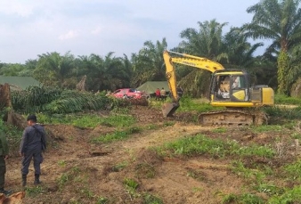 DPRD Pelalawan Minta PT PSJ Ganti Kebun Sawit Petani yang Dieksekusi 