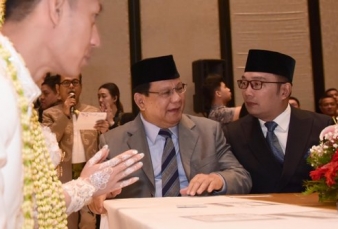 Bertemu Prabowo, Ridwan Kamil Minta Maaf Pernah Tak Sejalan