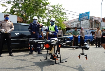 Semprot Disinfektan, Besok Sejumlah Jalan protokol Ditutup Sementara