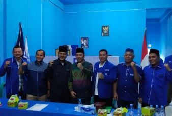 PAN Usung Hamulian-Teddy Mirza Dal Calon Tunggal Bupati Rohul