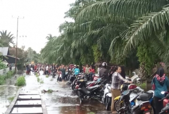 Anak Sungai Baru di Bagan Melibur