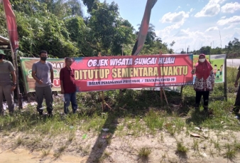 Kadispar Riau : Objek Wisata Sungai Hijau Bangkinang Ditutup 