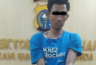 Polisi Bekuk Pemuda Transaksi Sabu di Kuburan Rokan Hulu