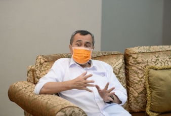 Gubernur Riau Targetkan 450 Hasil Swab Setiap Hari 