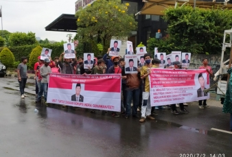 Demo di KPK, Amuk Riau Desak Usut Dugaan Korupsi Indra Gunawan Eed