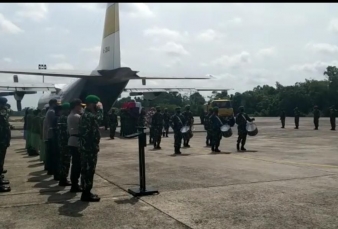 Penyambutan Terakhir Pelda Anumerta Rama Wahyudi