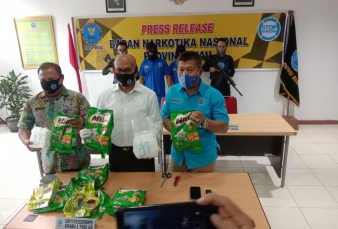 BNNP Riau Sita Milo Berisi 7 Kilogram Sabu Asal Malaysia