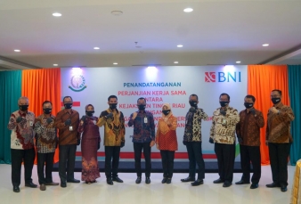 MoU Bareng BNI, Kejati Riau Bisa Lacak Aset Koruptor