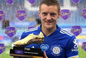 Jamie Vardy, Pesepakbola Tertua Raih Sepatu Emas Tanah Inggris