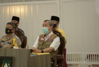 Corona Menggila, Gubernur Riau Minta Perketat Penggunaan Masker