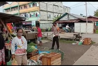 Saat Polisi Keliling Kampung Pakai Toa Sosialisasi Karhutla