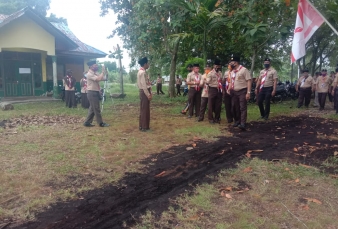 Meranti Gandeng Pramuka Lawan Corona