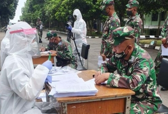 Semua Pasien Klaster Secapa TNI AD Sembuh dari Corona